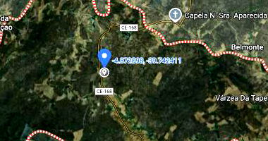 Gleba com 235,25m² em Boa Viagem/CE