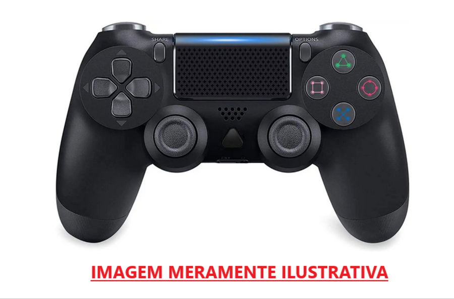 Lote de Objetos Eletrônicos com Controle PS4 e AirPods