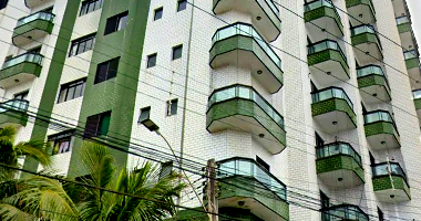 Apartamento 73,44m² com 1 vaga em Solemar, Praia Grande/SP