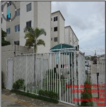 Apartamento 2 quartos em Maracanaú/CE - 44,28m² - Cond. Vila Pitaguary