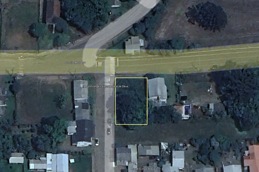 Terreno amplo de 600m² desocupado com ótima localização