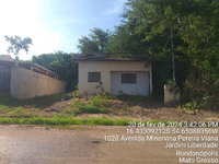 Casa com 2 Quartos e Área Privativa em Rondonópolis