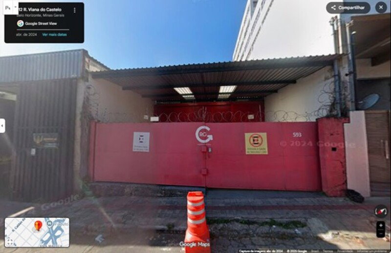 Galpão Comercial com 600m² em Belo Horizonte