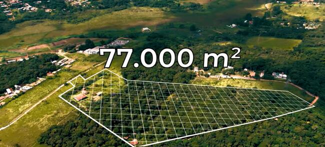 Terreno com Lago e Nascente em Ibiúna/SP - 77.000m²