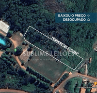 Terreno amplo de 3.723m², sem benfeitorias