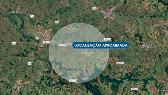 Parte Ideal de Sítio São João - 4 hectares em Chavantes - SP