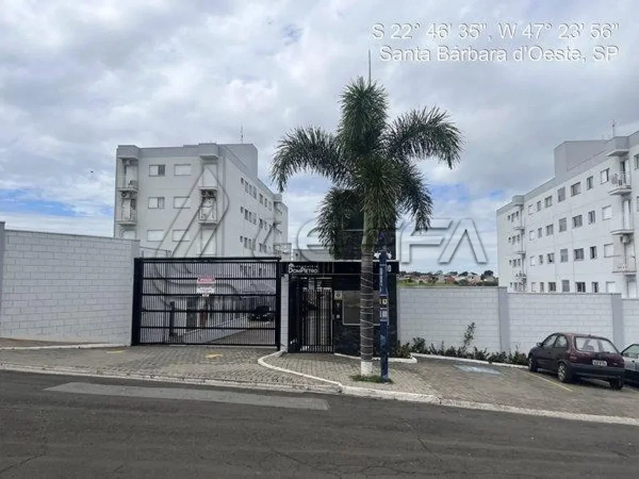Apartamento com 1 quarto e vaga de garagem em Santa Bárbara d'Oeste