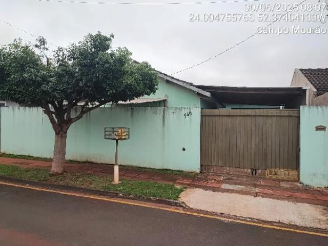 Casa com 3 quartos em Campo Mourão/PR