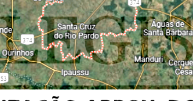 Imóvel Rural com 1,6657 alq em Santa Cruz do Rio Pardo/SP