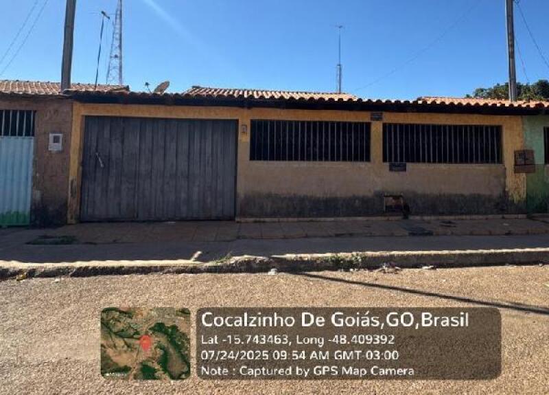 Casa em Cocalzinho de Goiás/GO com 2 Quartos e 47,5m² de Área Privativa