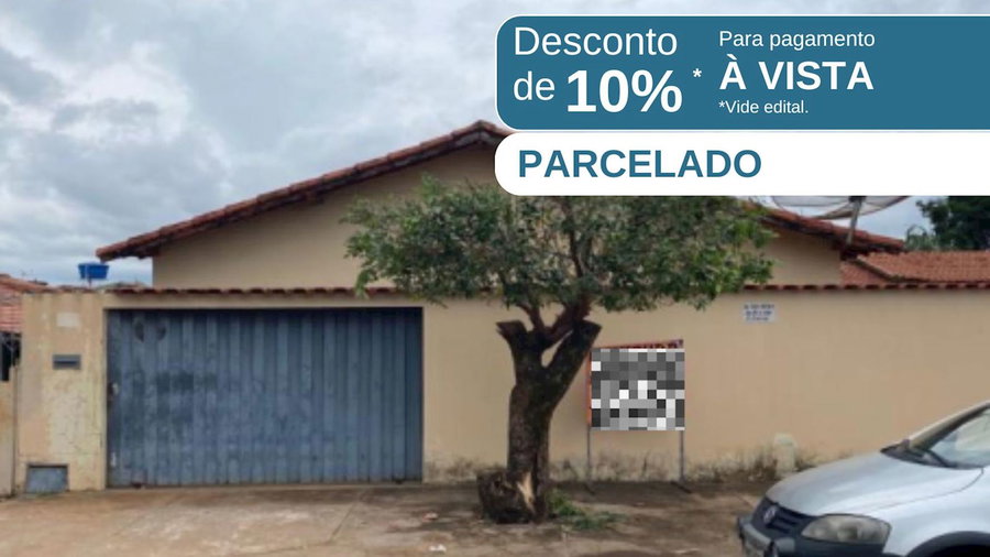 Casa residencial 67m² ocupada no Centro de Iporá/GO