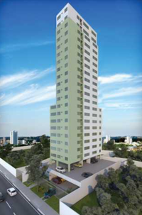 Apartamento 202 com 47m² em Construção - Edf Golden Island H. Service