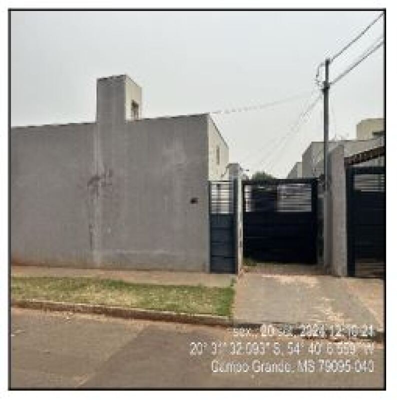 Casa com 2 Quartos e Varanda em Campo Grande/MS