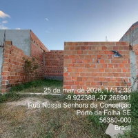 Terreno 114m² em Porto da Folha/SE - Leilão Caixa Econômica