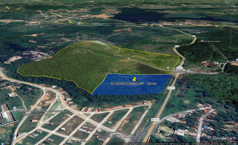 Terreno Amplo com 52.268m² em Camaçari - BA
