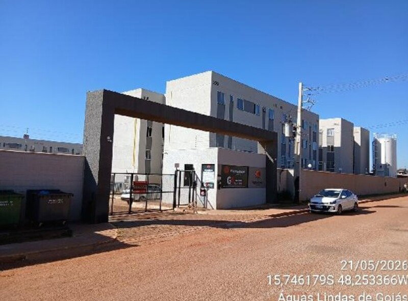 Apartamento 2 quartos, 53,98m², vaga de garagem em Águas Lindas de Goiás