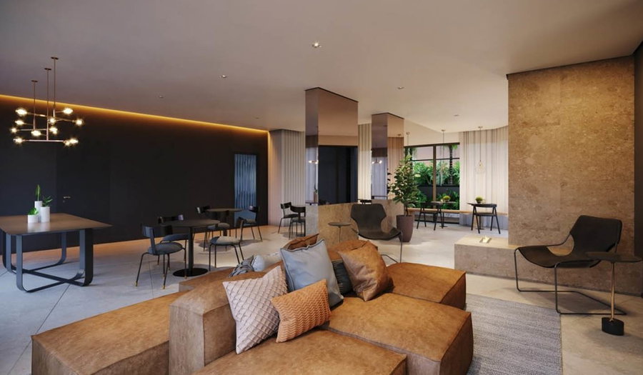 Apartamento em São Paulo - Indianópolis com 1 vaga