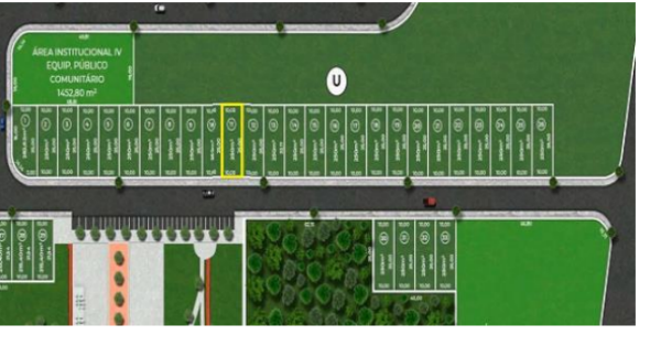 Terreno desocupado com 250m² em Jardim Botânico I, ótimo para construção