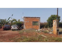 Terreno com casa inacabada 42,95m², 200m² total