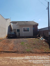Casa 57m², 2 Quartos, 1 Suite, 1 Vaga - Iracema do Oeste/PR
