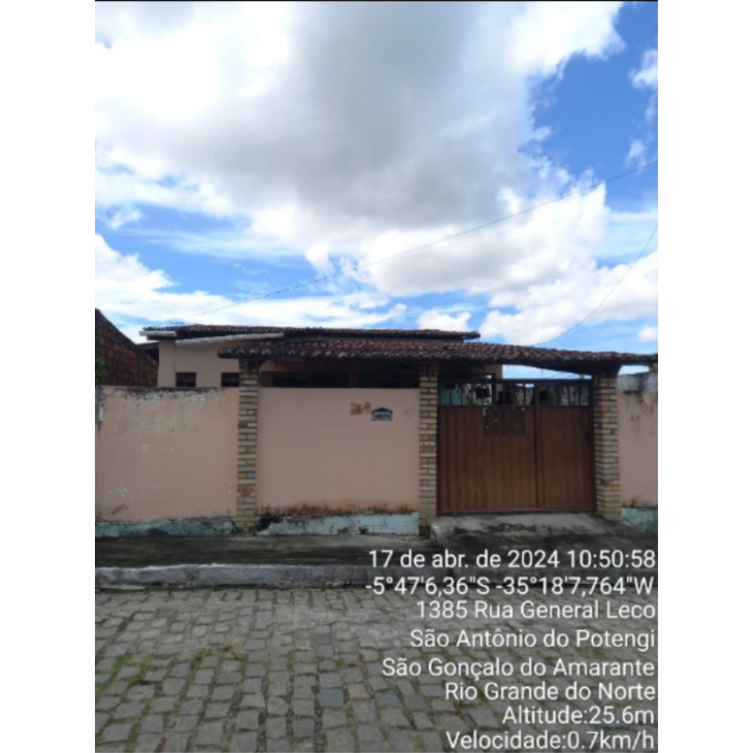 Casa Ocupada em São Gonçalo do Amarante/RN com 79m²