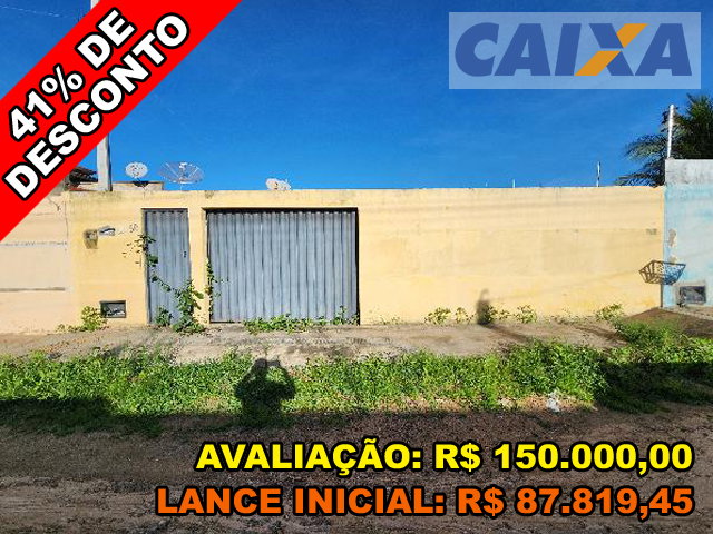 Casa com 2 Quartos e Varanda em Mossoró/RN
