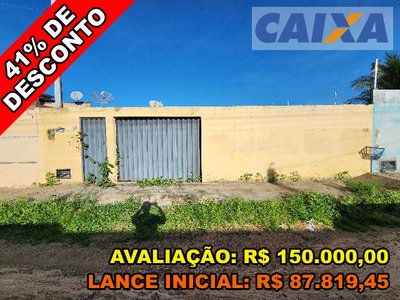 Casa com 2 Quartos e Varanda em Mossoró/RN