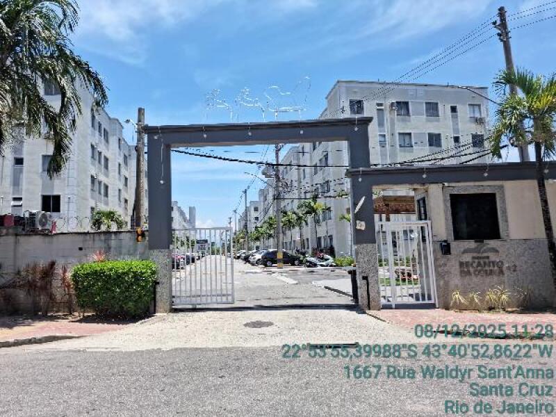 Apartamento 2 quartos, 1 vaga, 46,39m² - Santa Cruz/RJ
