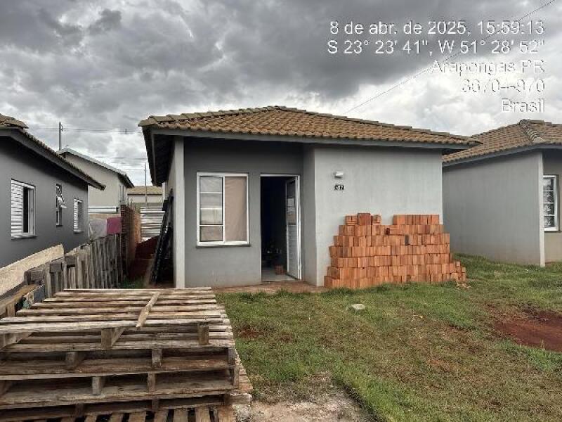 Casa com 2 quartos, 1 banheiro, 43.85m²