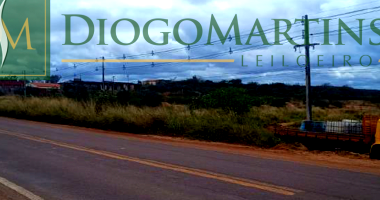 Terreno com 180.000m² às margens da BR-316 em Araripina/PE