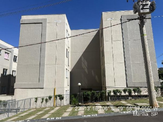 Apartamento com 2 quartos em Marília/SP