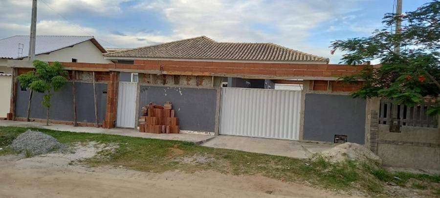 Casa térrea 364m² com 119,75m² construídos em Iguaba Grande/RJ