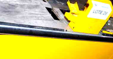 Check Out Metálico com Esteira 3200x1150mm