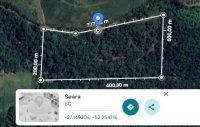 Terreno Rural com 30.000m² em Linha Ipiranga