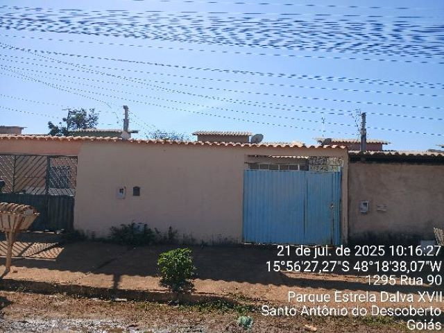 Casa com 2 quartos em Santo Antônio do Descoberto/GO