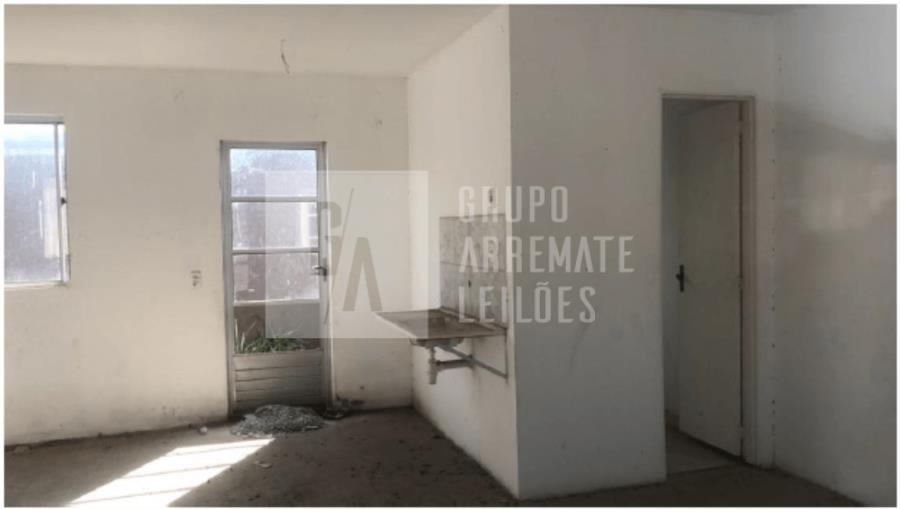 Casa térrea com 45,75m², 1 vaga e área construída de 42,62m²