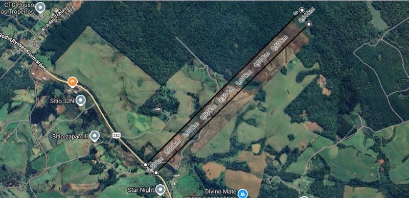 Terreno rural amplo com 2 glebas totalizando 77,85 ha