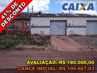 Casa com 2 Quartos e Varanda em Planaltina