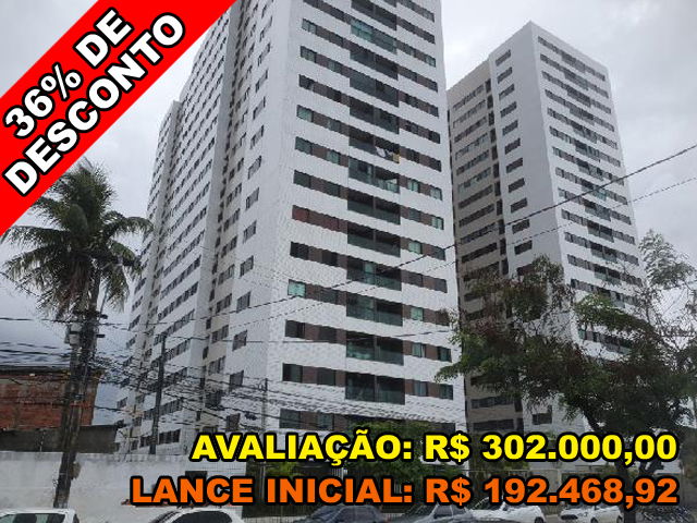 Apartamento 2 quartos, 2 banheiros, 1 vaga, 55.79m² construídos