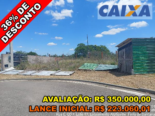Terreno com 470,04m² em Feira de Santana/BA