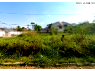 Terreno plano com 275m², lote 02, desocupado