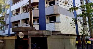 Apto 109m² 3 Quartos com Vaga em Guarujá