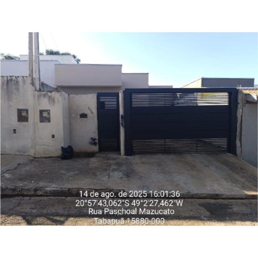 Casa com 58m² em Tabapuã/SP - Conj. Hab. Job Ulian