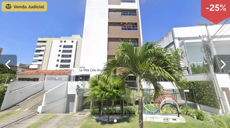Apartamento com 2 quartos em Cabo Branco, João Pessoa/PB
