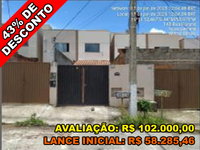 Casa com 1 quarto, 1 banheiro, 1 vaga e 52,68m² construída