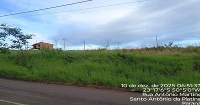 Terreno urbano 200m² em Santo Antônio da Platina/PR - Investimento estratégico