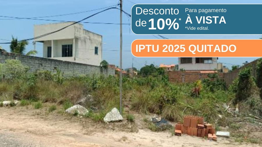 Terreno 300m² na Fazenda Arembepe, Ocupado