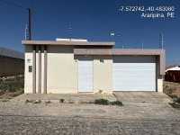 Casa com 3 quartos em Araripina/PE