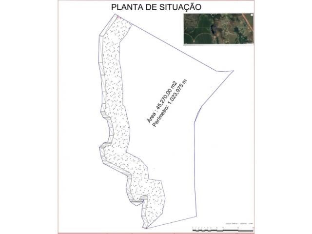Direitos Chácara Rancho Manga Larga - 45.270m² - Brasília/DF