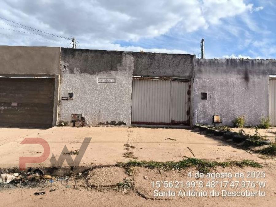 Casa em Santo Antônio do Descoberto/GO com 2 quartos